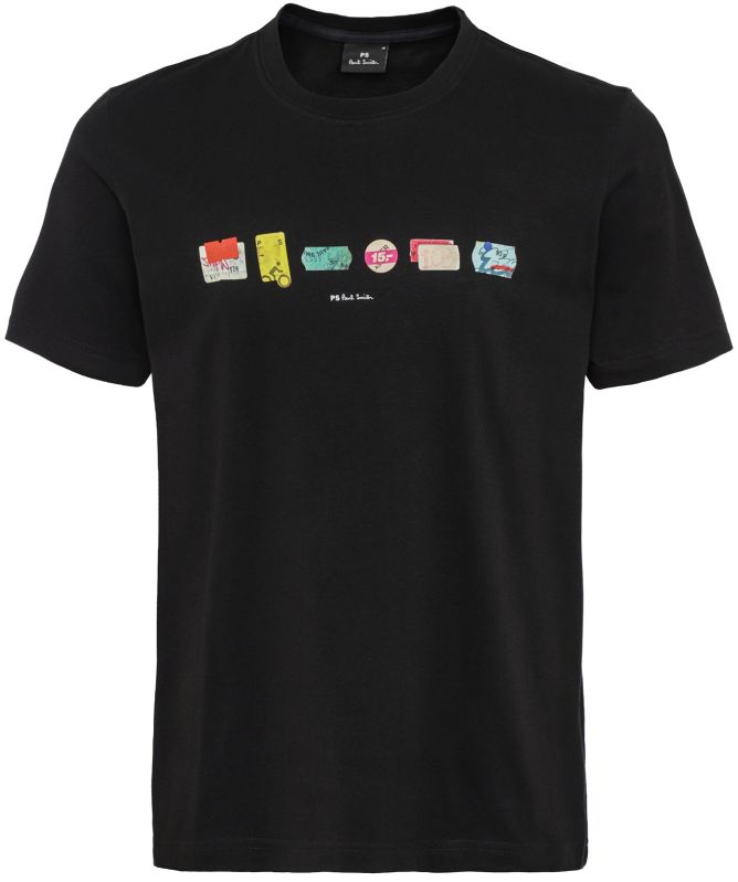 Paul Smith Stickers Print T-Shirt