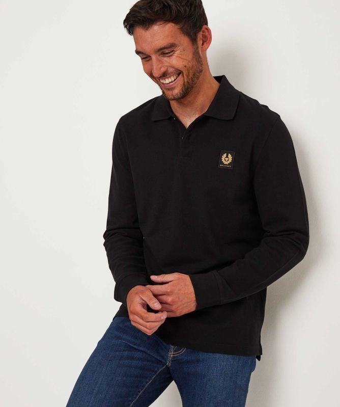 Belstaff Long Sleeve Polo Shirt
