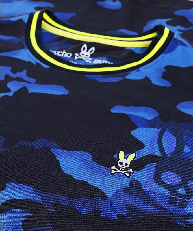 Psycho Bunny Crew Neck Cordova T-Shirt
