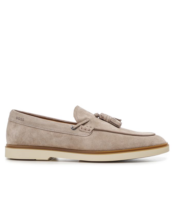 BOSS Hedley Suede Tassel Loafers