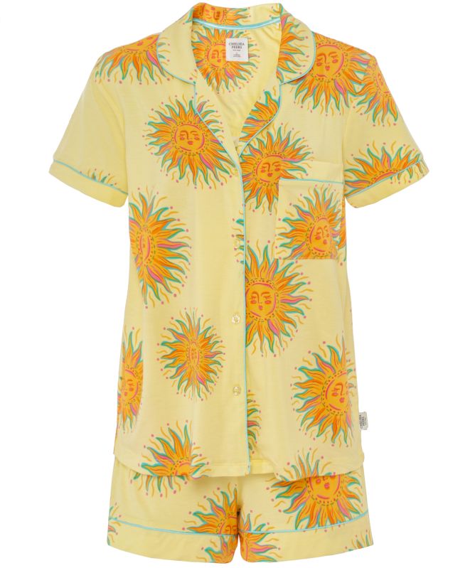 Chelsea Peers Sun Print Short Pajama Set