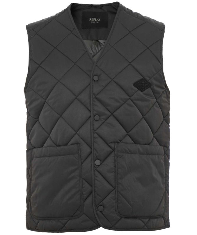Replay Quilted Gilet