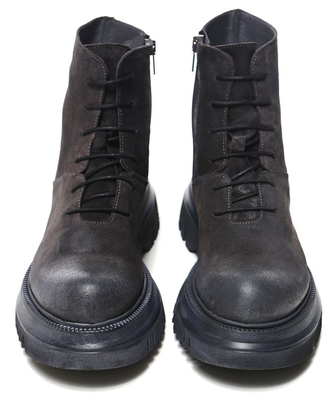 Lofina Lace Up Suede Boots
