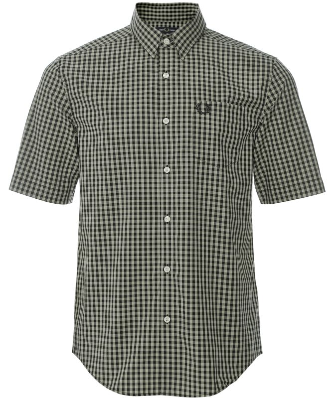Fred Perry Gingham Short Sleeve Shirt