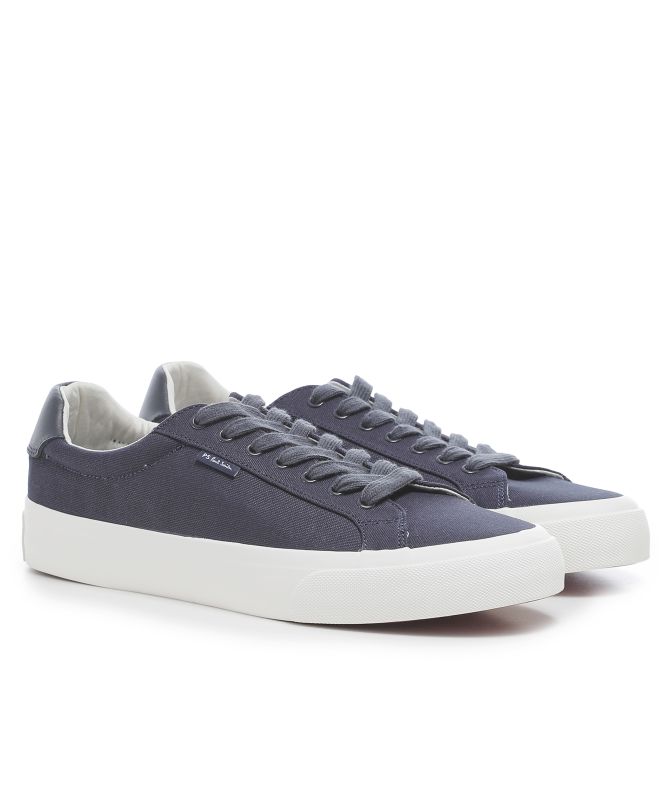 Paul Smith Navy Amos Canvas Sneakers