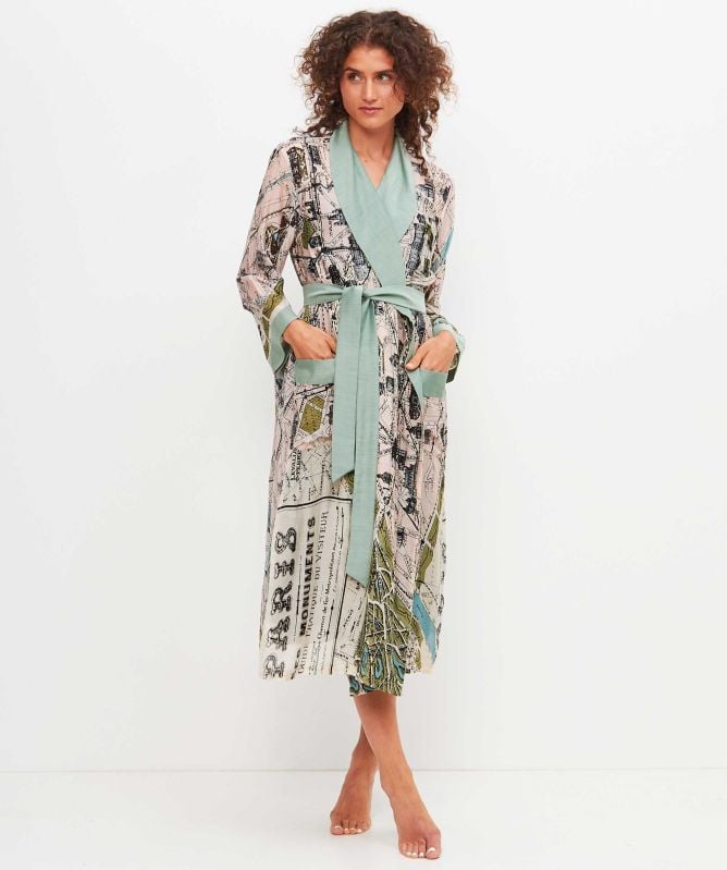 One Hundred Stars Paris Map Gown