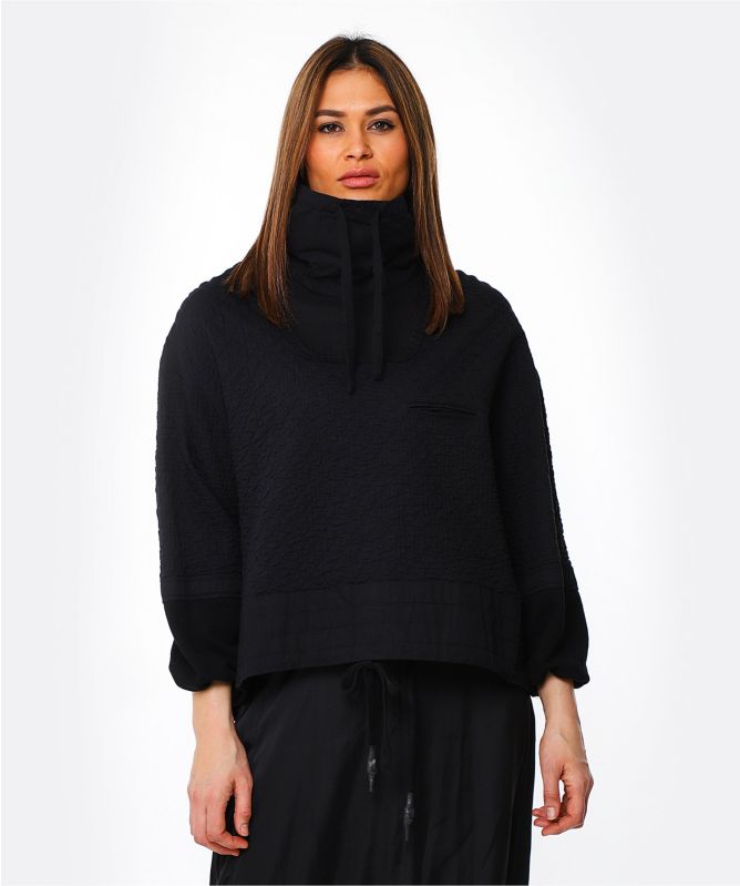 NU London Quilted Sweatshirt