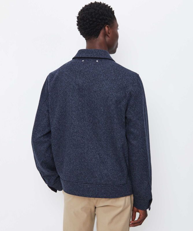 Paul Smith Wool Cashmere Zip Jacket