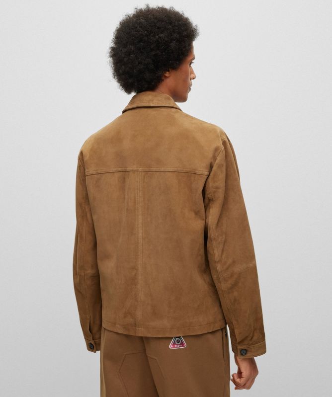 BOSS Suede Jaked Overshirt