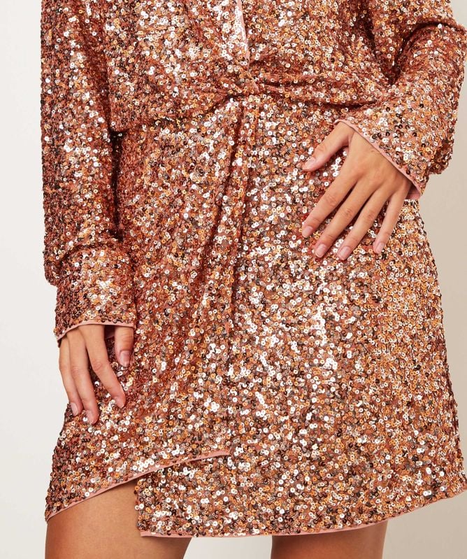 Essentiel Antwerp Sequin Entire Dress