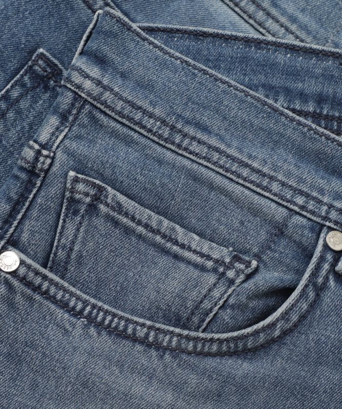 Baldessarini Washed Back-Pocket Jeans