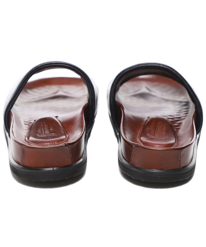 Lorenzo Masiero Fascia Dritta Leather Sliders