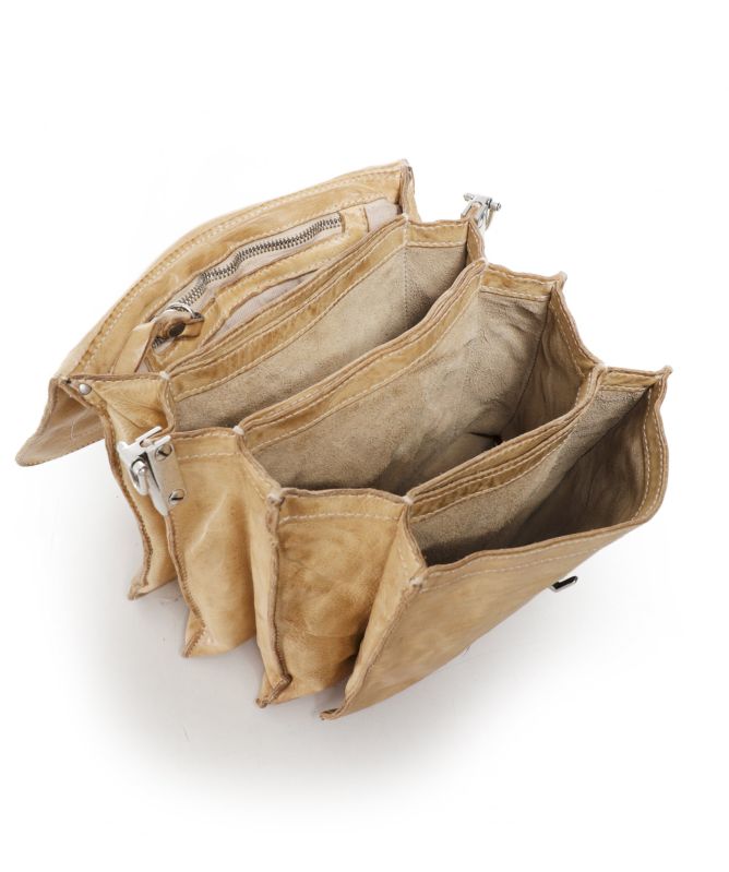 Campomaggi Leather Crossbody Multi Strap Bag