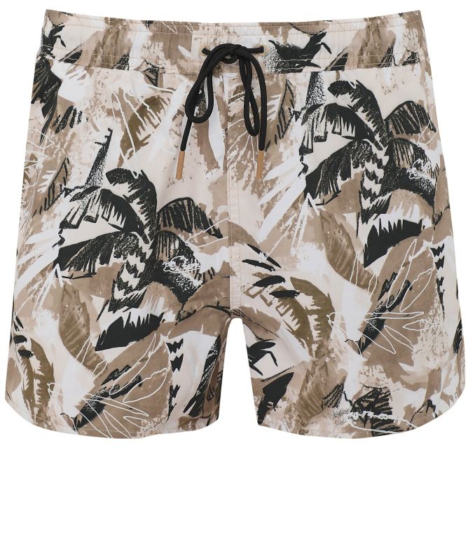 BOSS Tropical Print Cala Swim Shorts