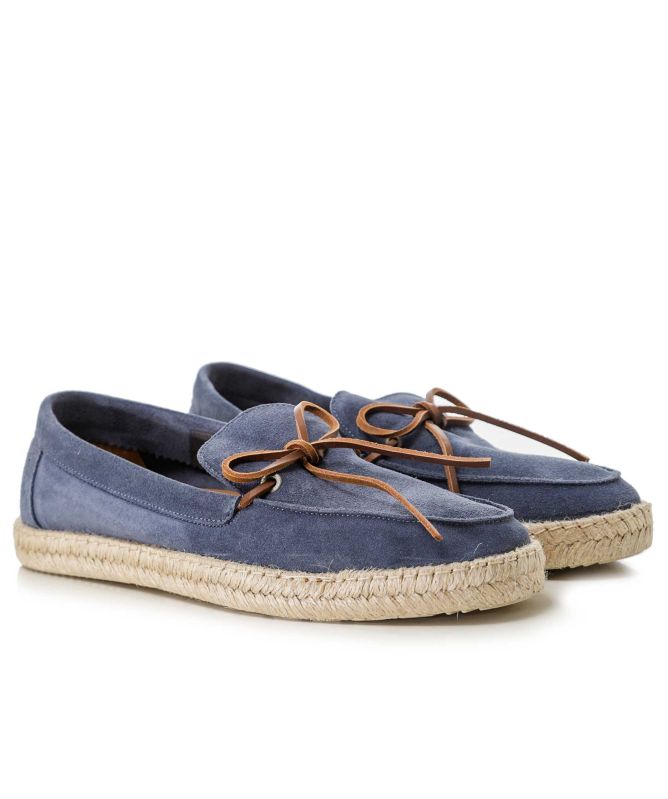 Hackett Suede Laced Espadrilles
