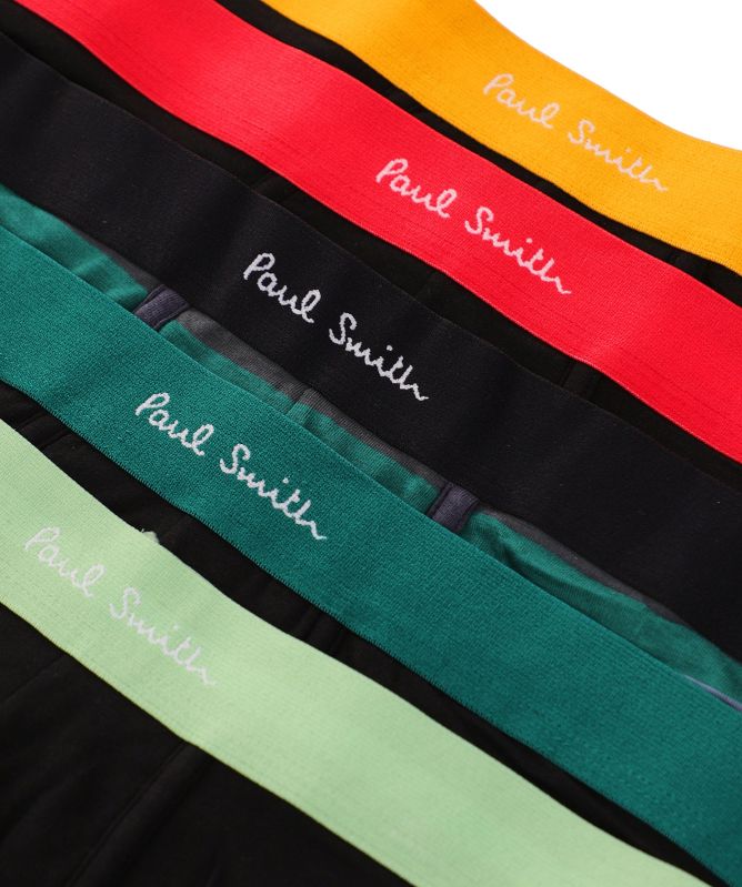 Paul Smith Stretch Cotton Trunks 5 Pack