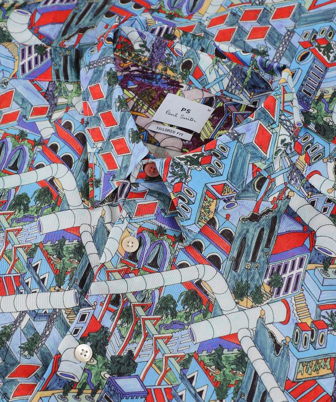 Paul Smith Tailored Fit Jack's World Shirt