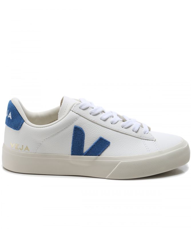 Veja Blue Women's ChromeFree Leather Campo Sneakers | Jules B