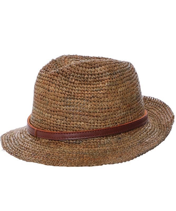 Naturellement Raffia Trilby Hat