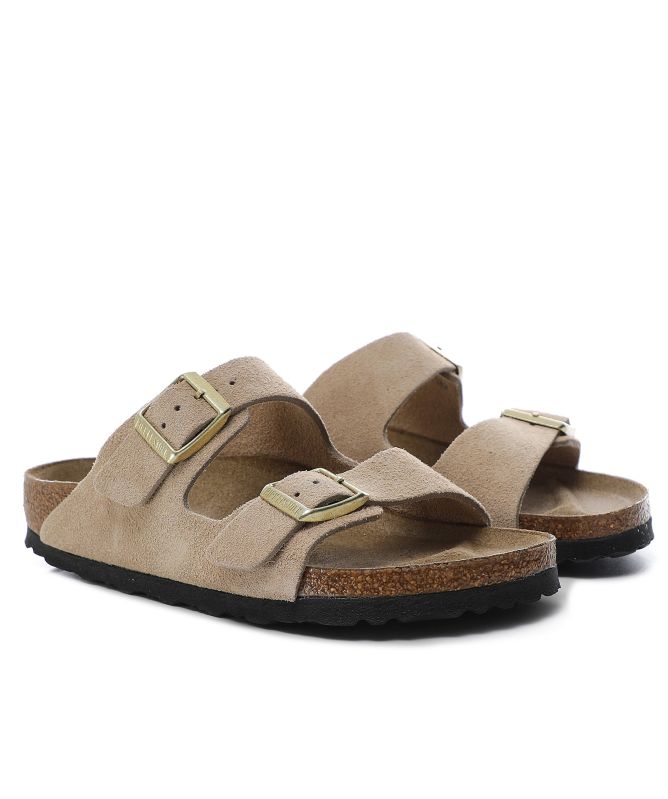 Birkenstock Arizona Suede Leather Sandals