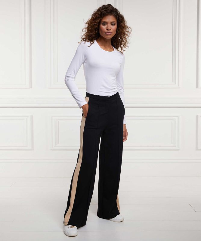 Holland Cooper Wide Leg Trousers