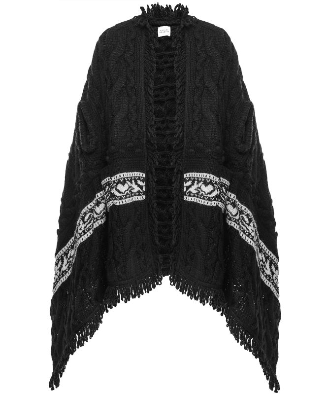 Hayley Menzies Dakota Merino Cable Jacquard Blanket