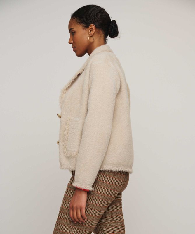 Rino and Pelle Sena Fringed Jacket