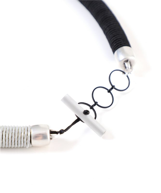 Christina Brampti Aluminium Rectangle Necklace