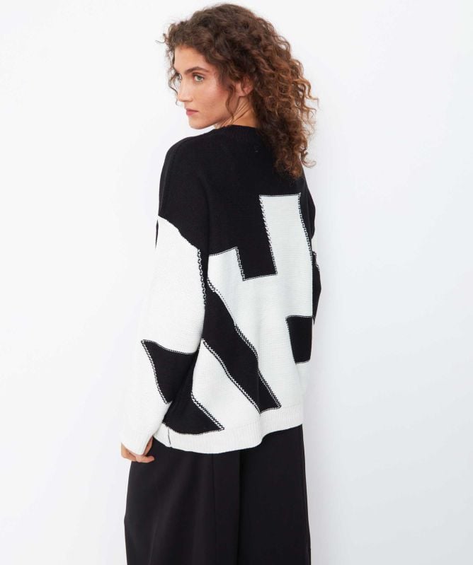 Thanny Patterned Knit Jumper