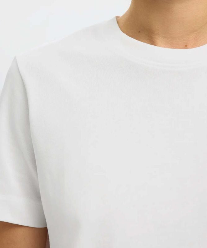 Selected Boxy Short-Sleeve T-Shirt
