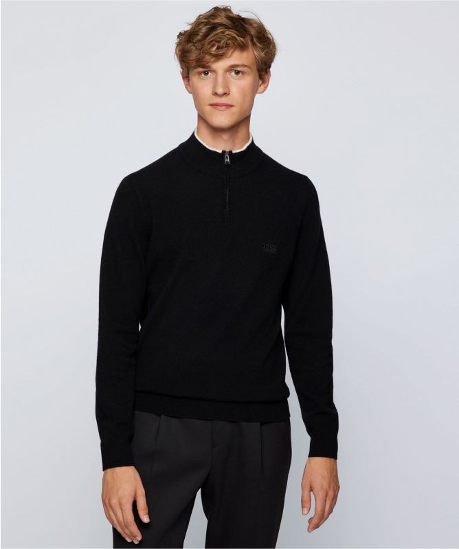 BOSS Virgin Wool Barlo-N Sweater
