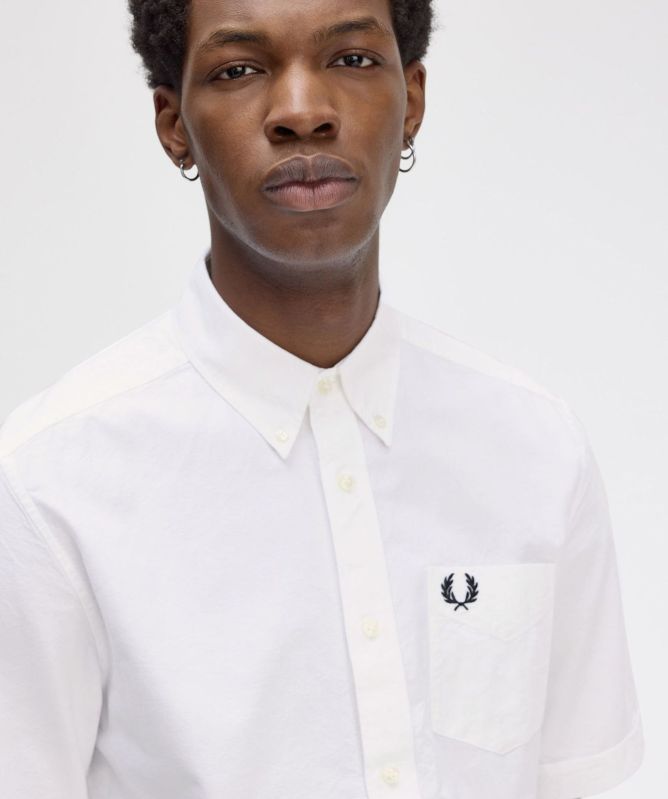 Fred Perry Short Sleeve Oxford Shirt