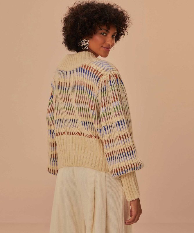 FARM Rio Bold Stitch Cardigan