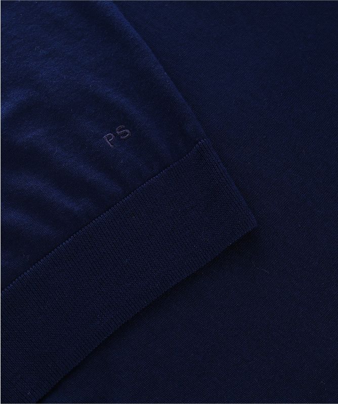 Paul Smith Merino Wool Half-Zip Sweater