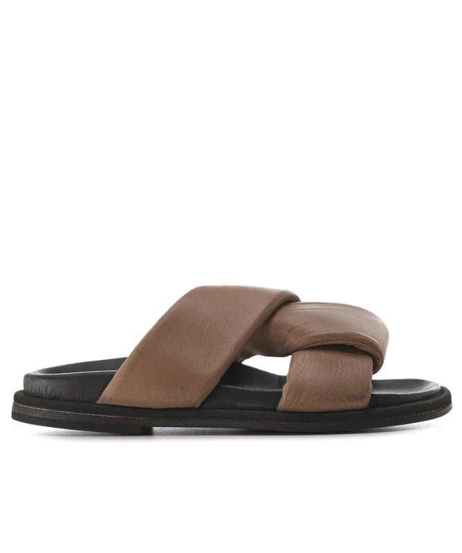 Lofina Padded Leather Sandals