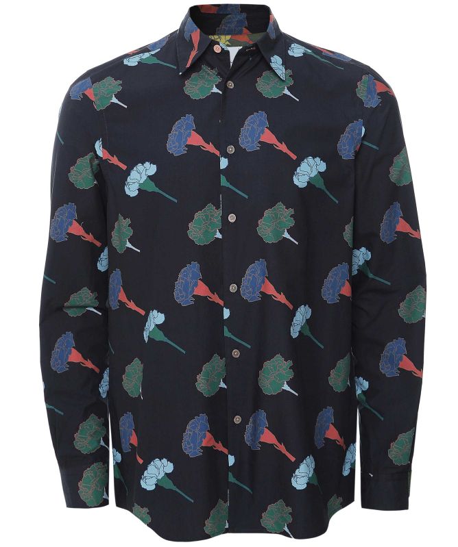 Paul Smith Regular Fit Floral Shirt