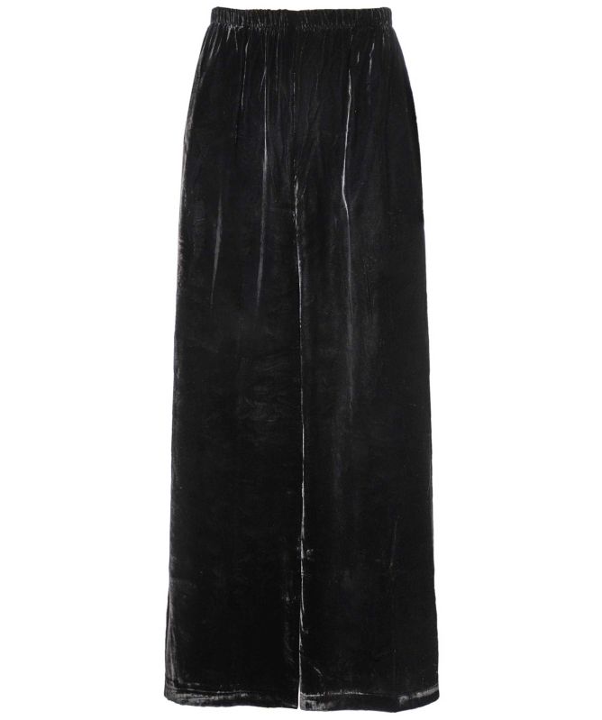 Thanny Velvet Wide Leg Trousers