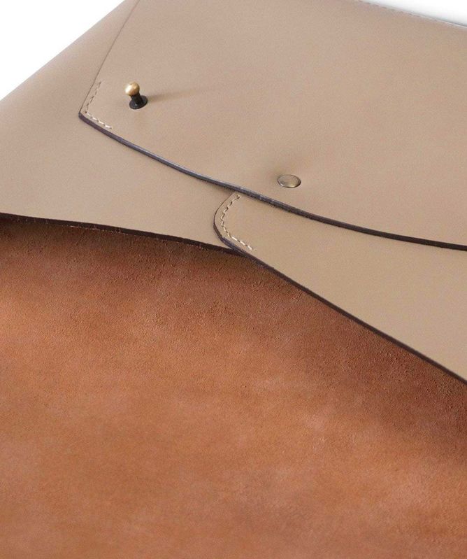 Nappa Dori Leather Wrap Sleeve 15"