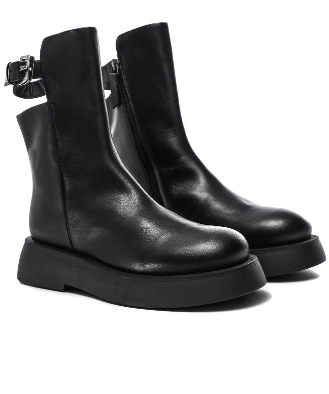 Ernesto Dolani Short Buckle Detail Boots