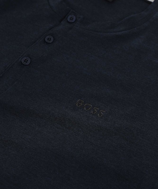BOSS Merino Henley T-Shirt