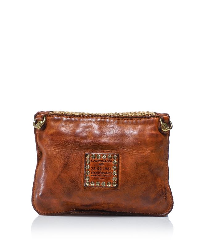 Campomaggi Straw Veracruz Crossbody Bag