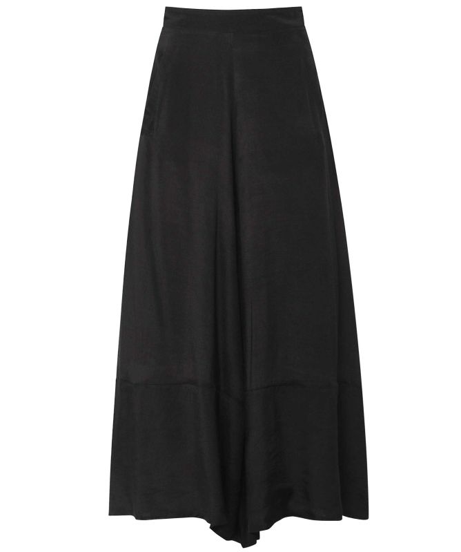 Bize Wide Leg Cropped Trousers