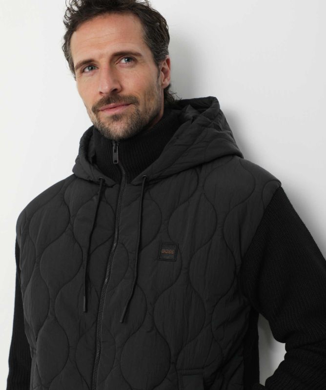 BOSS Hooded Quilt Kemini Jacket