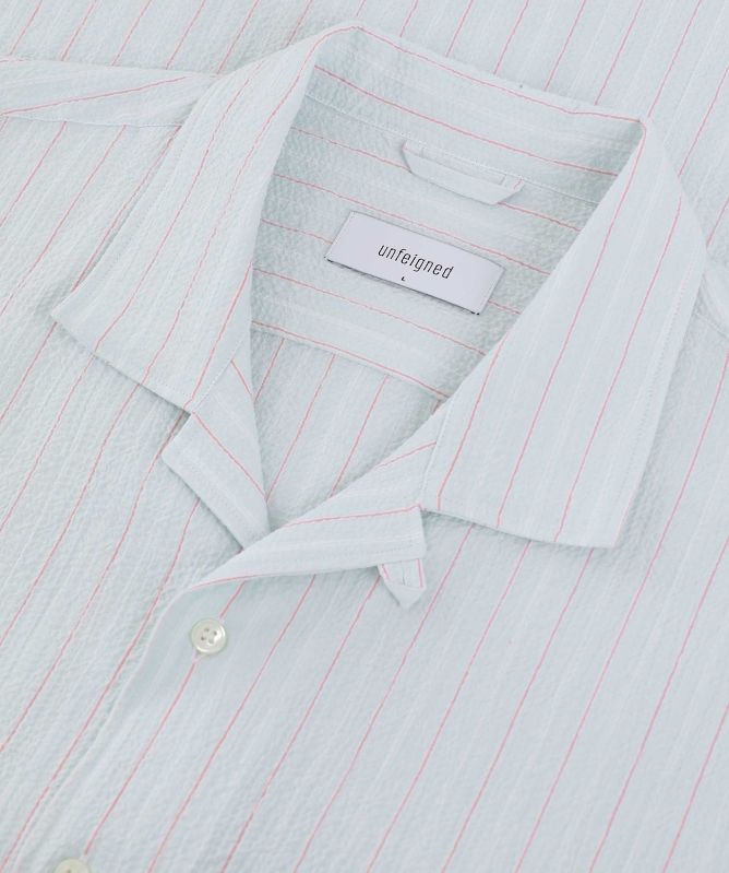 unfeigned Short Sleeve Striped Shirt