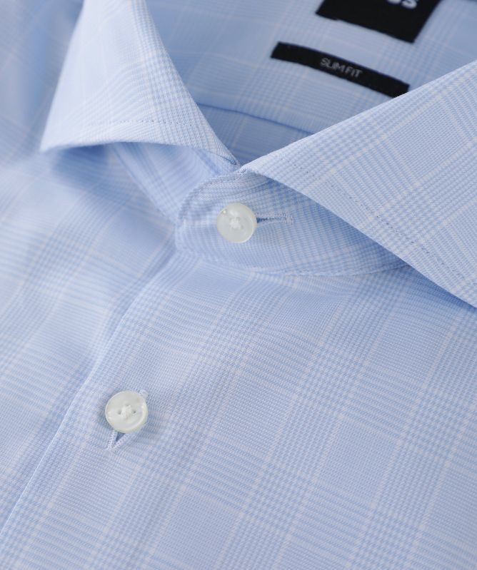 BOSS Slim Fit POW Check H-Hank Shirt
