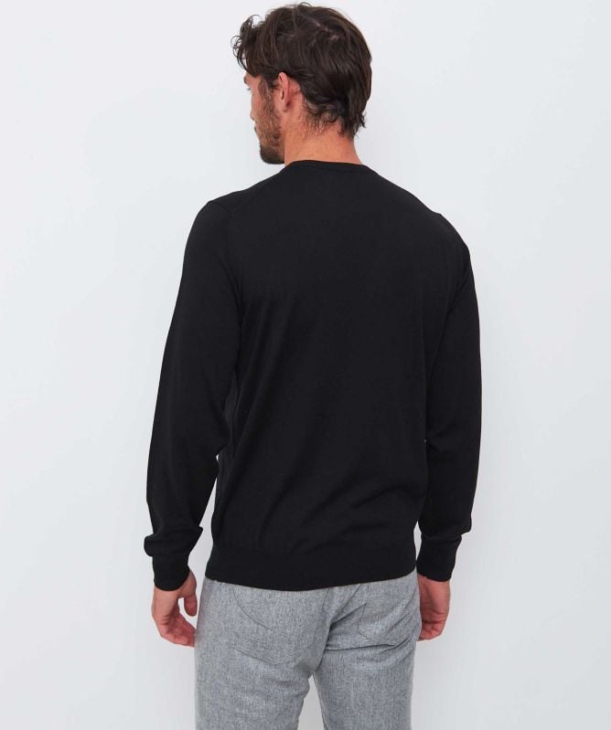 Filippo De Laurentiis Merino Crew Neck Jumper