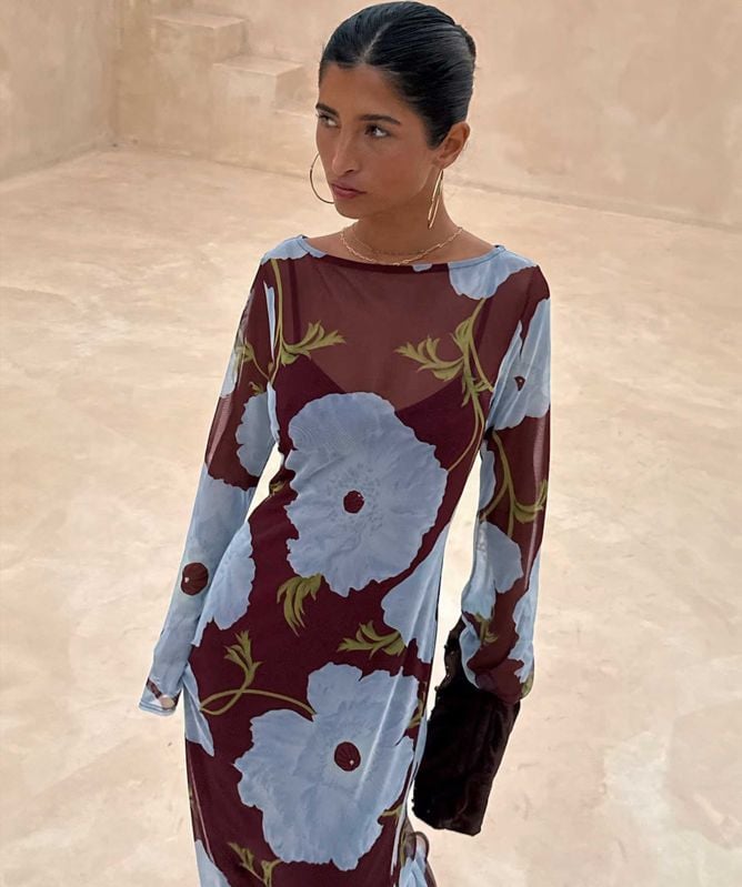 Never Fully Dressed Poppy Aria Mesh Dress