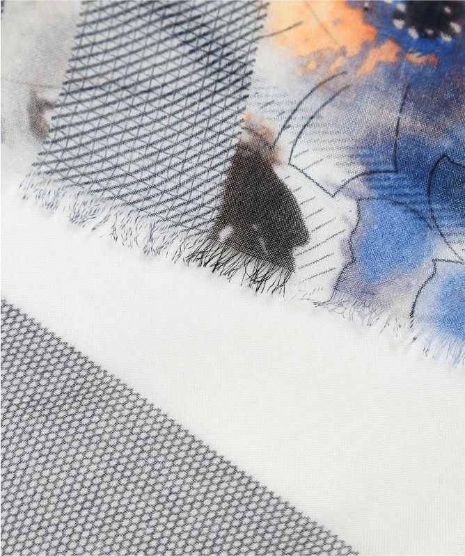 Ahujasons Floral Print Scarf