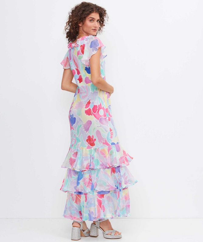 rixo amelle silk maxi dress RIXO Amelle Silk Maxi Dress