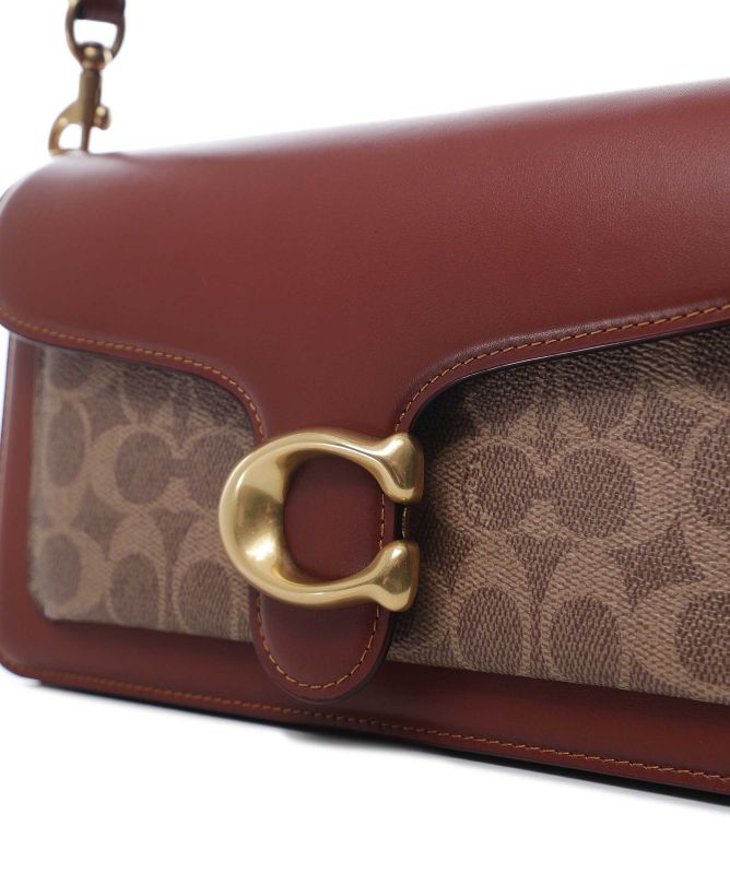 Coach Signature Canvas Tabby Shoulder Bag 26